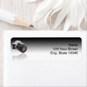 Camera op zwarte gradiënt etiket (Insitu)