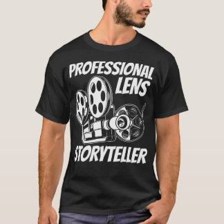 Camera Operator Film - Visual Storytelling Cinemat T-shirt