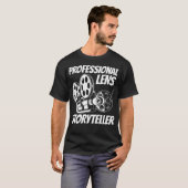 Camera Operator Film - Visual Storytelling Cinemat T-shirt (Voorkant volledig)