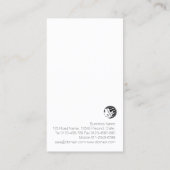 Camera Operator Gold Videocamera Visitekaartje (Achterkant)