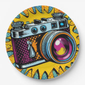 Camera papier borden! papieren bordje (Voorkant)