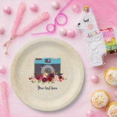  camera papieren bordje (Feest)