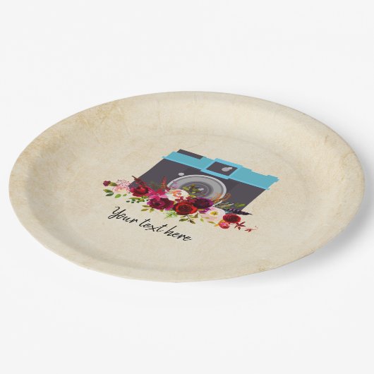  camera papieren bordje (Gekanteld)