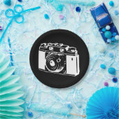 camera papieren bordje (Feest)