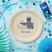 camera papieren bordje (Feest)