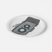 camera papieren bordje (Gekanteld)