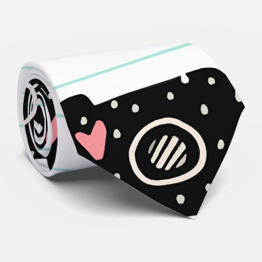 Camera pattero stropdas (Opgerold)