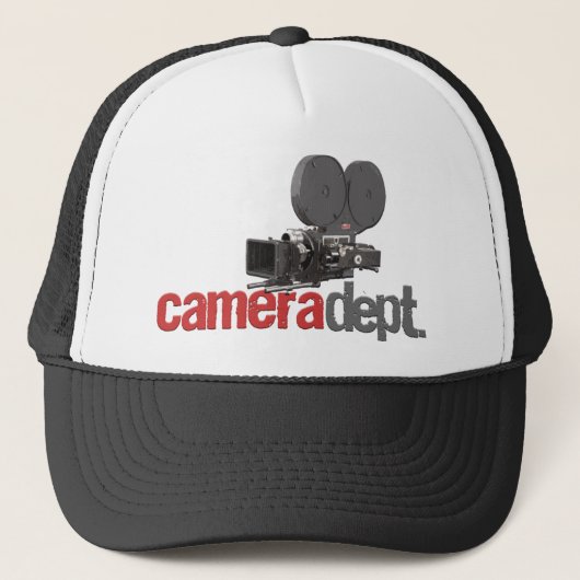 CAMERA-Pet — uniek ontwerp Trucker Pet (Voorkant)