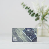 Camera Photo Visitekaartje (Staand voorkant)