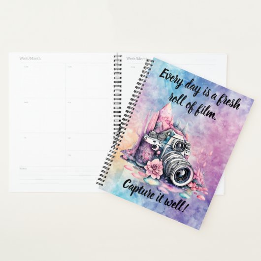 Camera Photographer Planner (Display)
