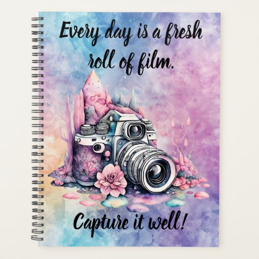 Camera Photographer Planner (Voorkant)