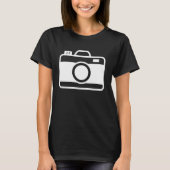 Camera Photographer T-shirt (Voorkant)