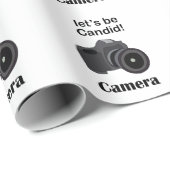 Camera Photography Candid Photographer Cadeaupapier (Rol Hoek)