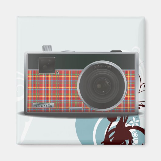 Camera Picknick Magneet (Voorkant)