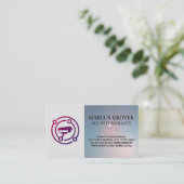 Camera Pictogram | Beveiliging Visitekaartje (Staand voorkant)