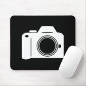 Camera Pictogram Mousepad Muismat (Met muis)
