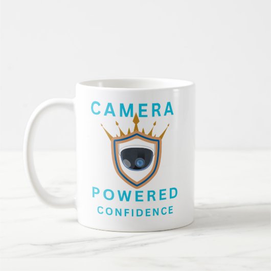 Camera Powered Vertrouwen Koffiemok (Links)