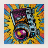 Camera puzzel! legpuzzel (Horizontaal)