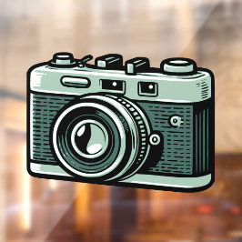 Camera Raamsticker