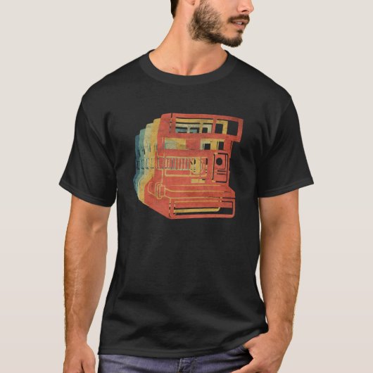 Camera Retro T-shirt (Voorkant)