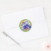  camera ronde sticker (Envelop)