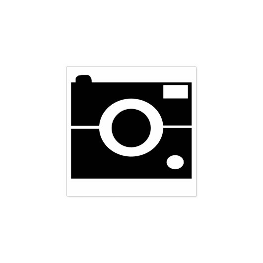 Camera Rubber Stamp Rubberstempel (Afrduk)