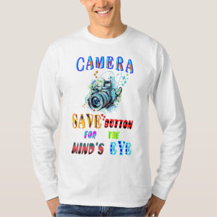 Camera SAVE Button voor het oog van de geest T-shirt
