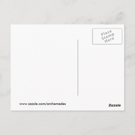 Camera Shy Bumble Bee Briefkaart (Achterkant)