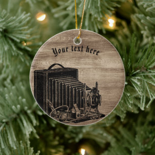 camera Silhouette Ornament