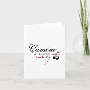 Camera: Spiegelen met geheugen Kaart