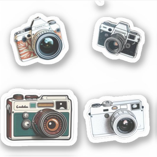 camera sticker foto " " camera sticker f (Voorkant)