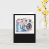 Camera-Sticker Kaart (Gele Bloem)