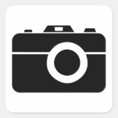 Camera-stickers Vierkante Sticker (Voorkant)