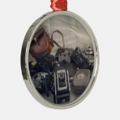 camera stilstand metalen ornament (Rechts)