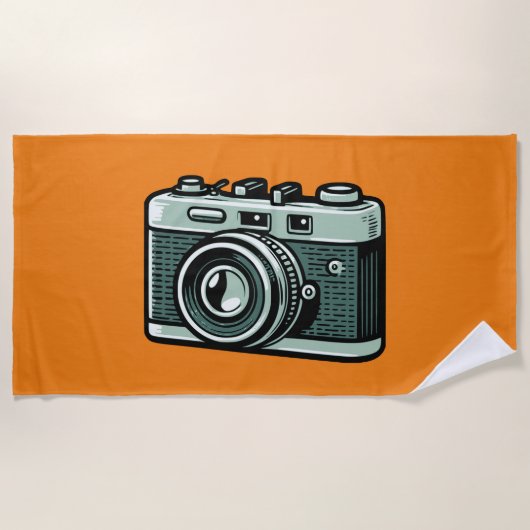 Camera Strandlaken (Voorkant)