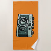 Camera Strandlaken (Voorkant)