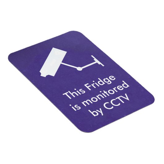 Camera Surveillance CCTV Roomate Refkoelkast Magneet (Rechterzijde)