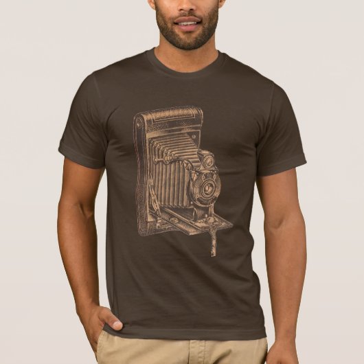 camera T-shirt (Voorkant)