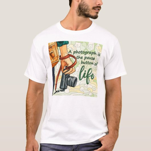 Camera T-shirt (Voorkant)