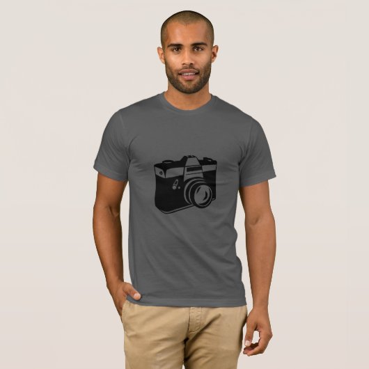 Camera T-shirt (Voorkant volledig)