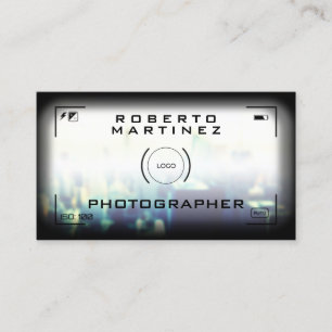 Camera target faux visitekaartje