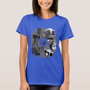 Camera Time Collage T-shirt