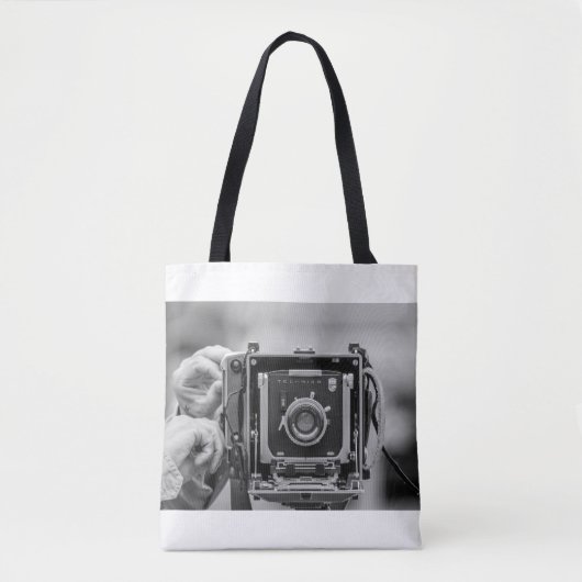 camera tote bag (Voorkant)