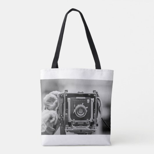  camera tote bag (Achterkant)