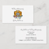  Camera Trouwfotograaf Visitekaartje (Voorkant / Achterkant)