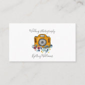  Camera Trouwfotograaf Visitekaartje (Voorkant)