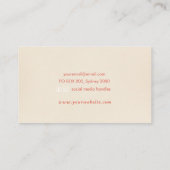 Camera Trouwfotograaf Visitekaartje (Achterkant)