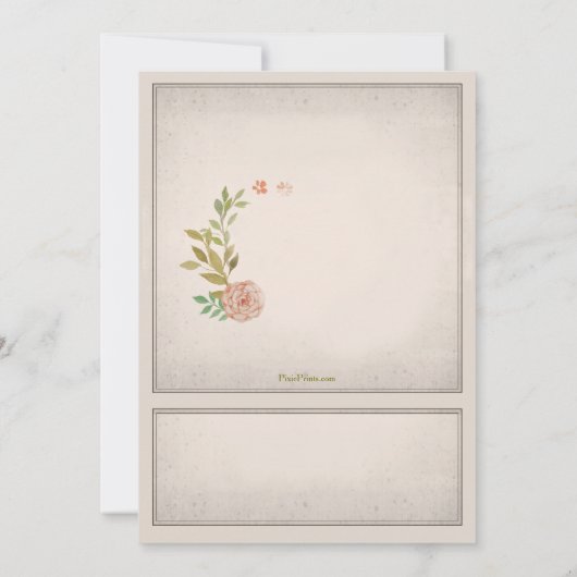 camera-uitnodiging kaart (Achterkant)