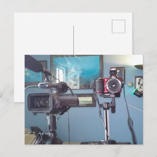 CAMERA-UITRUSTING #1 BRIEFKAART (Voorkant / Achterkant)