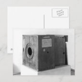 Camera van Joseph Nicephore Niepce, c.1816-22 Briefkaart (Voorkant / Achterkant)